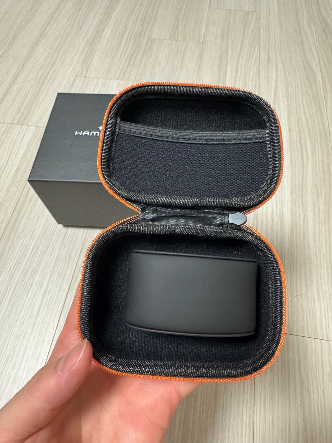 해밀턴 카키 필드 티타늄 오토 38mm 블랙 팝니다. 상품이미지10