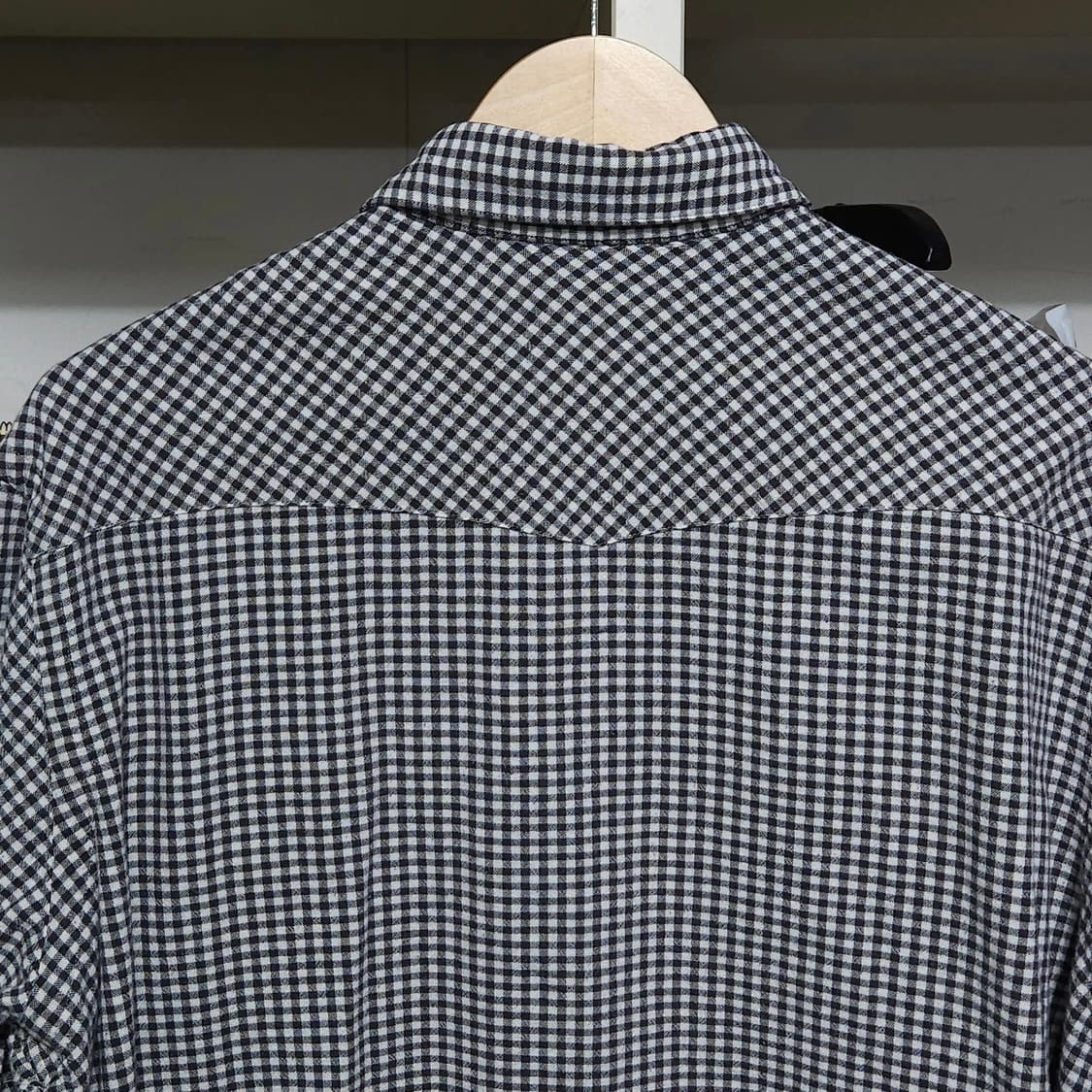 XL)POLO 폴로 랄프로렌 깅엄체크 웨스턴 긴팔 셔츠 상품이미지4