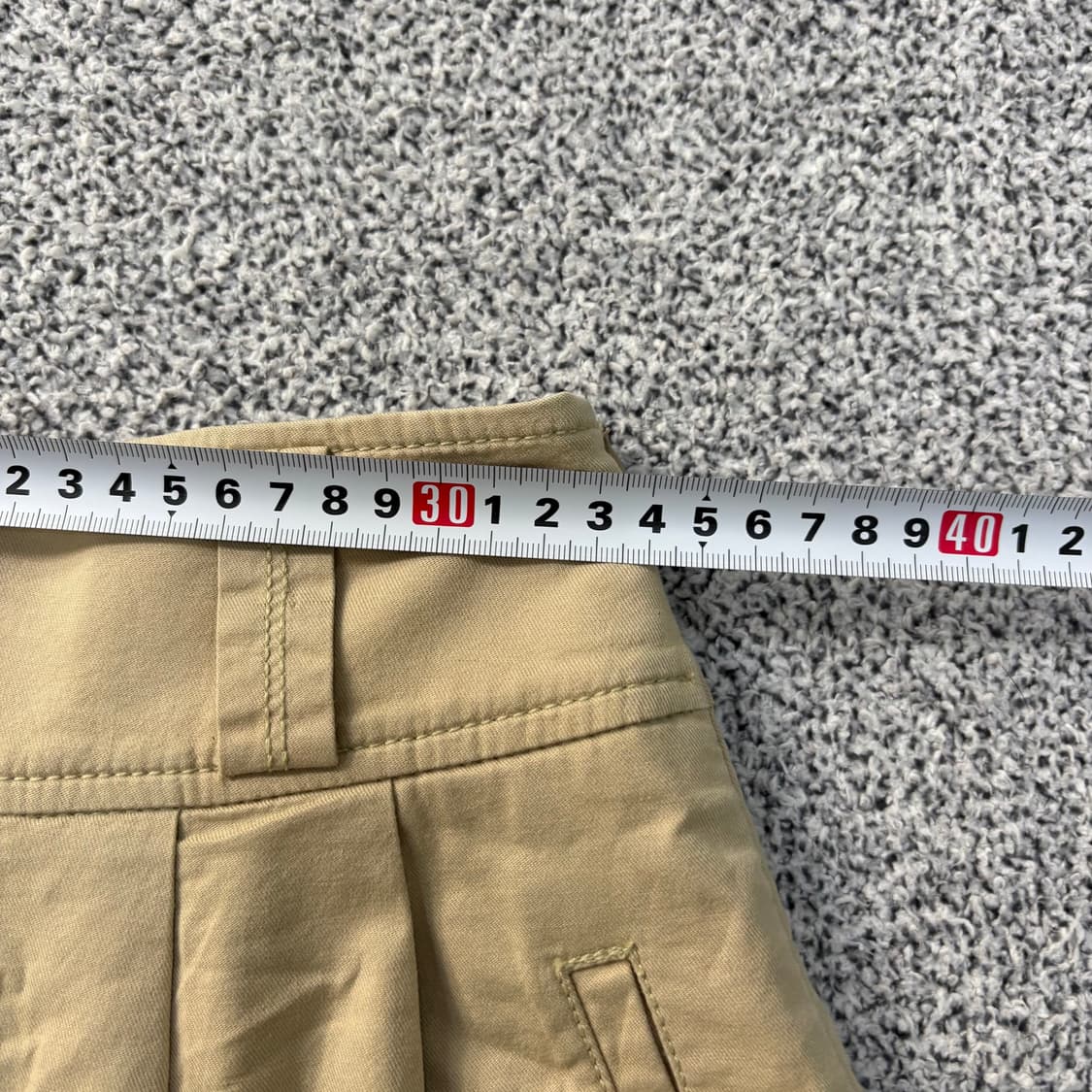 67-91 헤지스 면 스커트 0311J 상품이미지7