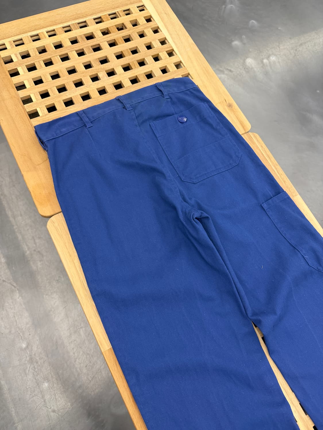 1990s CRAFTLAND FRENCH BLUE 프렌치워크팬츠 상품이미지10