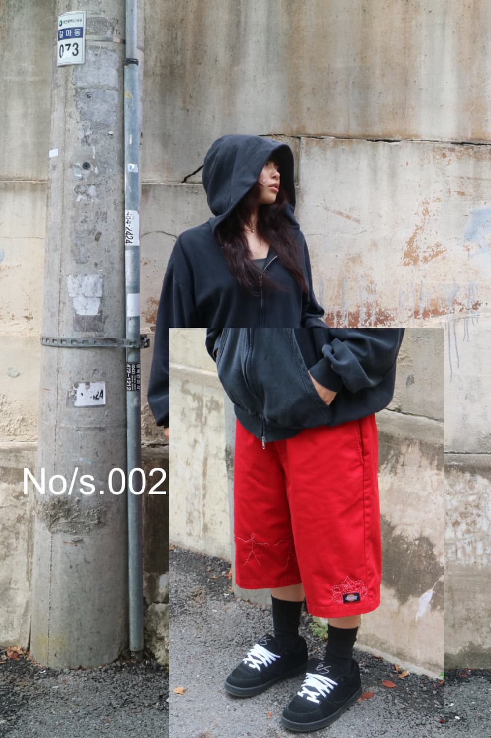 𝖭𝖮/S.002 디키즈 하프 버뮤다 코튼 팬츠 상품이미지1