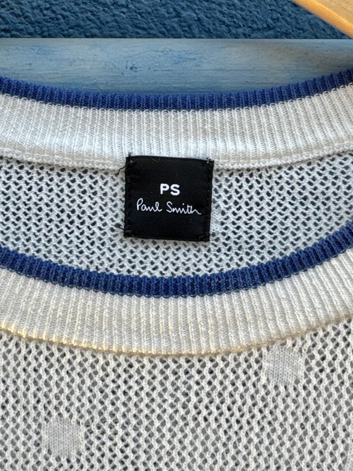 폴 스미스 도트 시스루 니트 (white) 상품이미지3