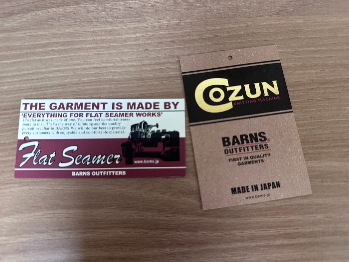 택포) 반스아웃피터스 헨리넥 롱슬리브 XL 판매 상품이미지4