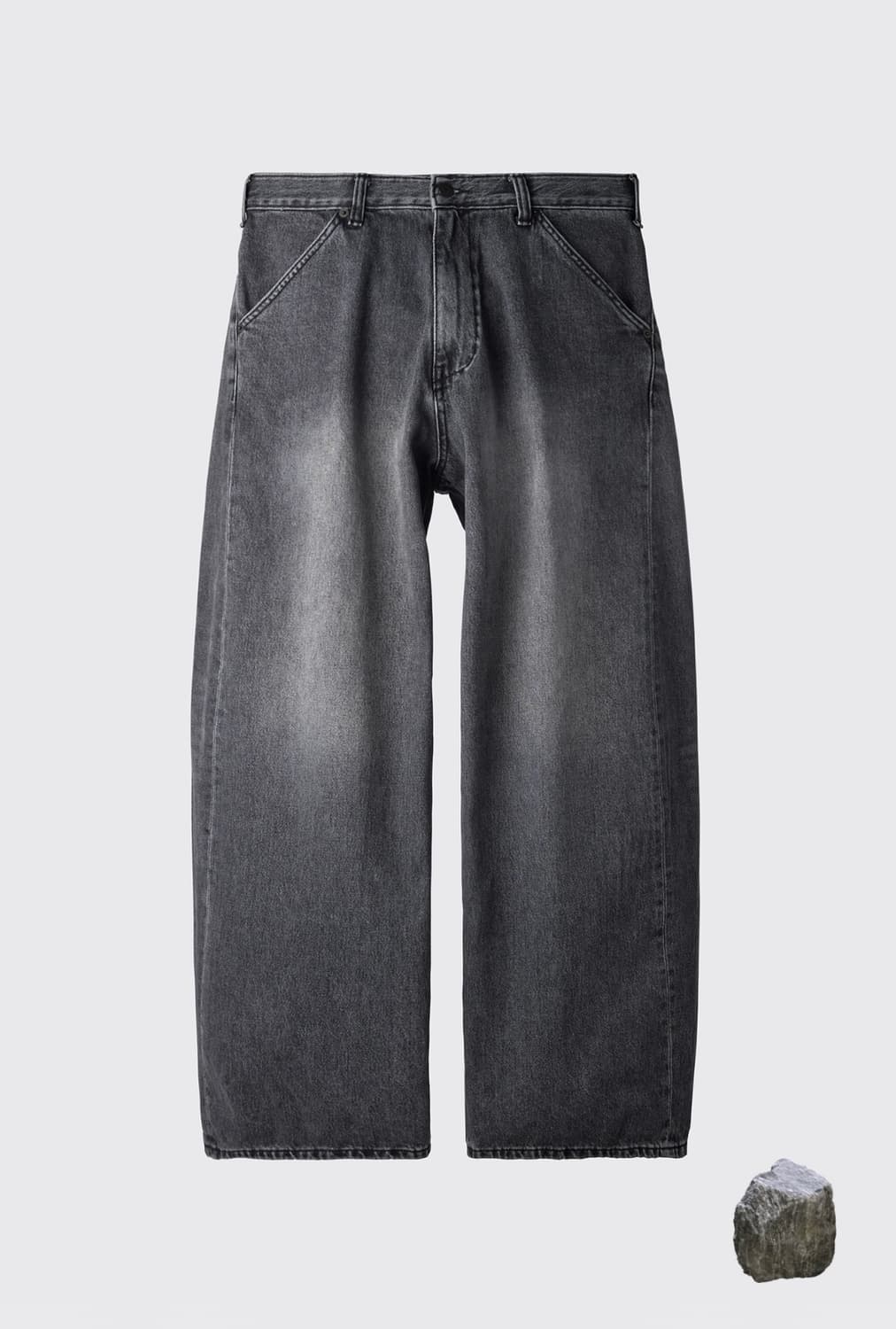 해칭룸 커브드 진 상품이미지1