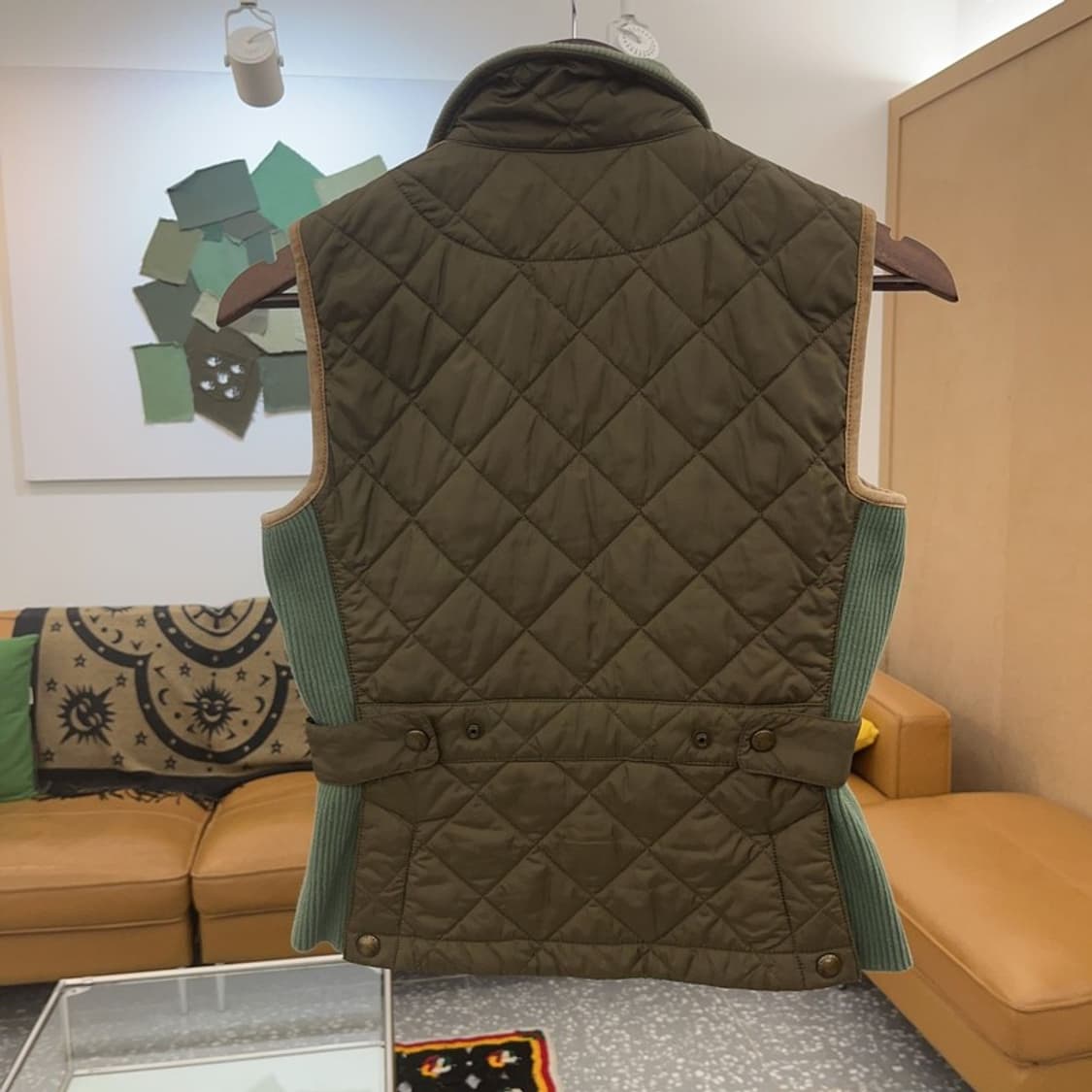 폴로 랄프로렌  Y2K 크레스트 퀄팅 경량 패딩 조끼 85 C07528 상품이미지4