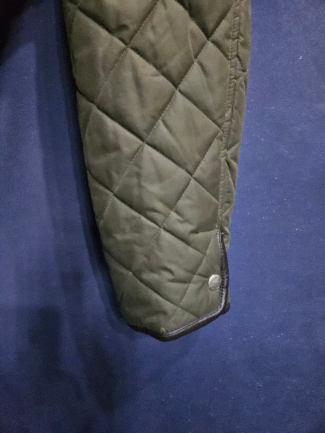 콜한 퀼팅 카키 남성 105 패딩자켓  상품이미지5