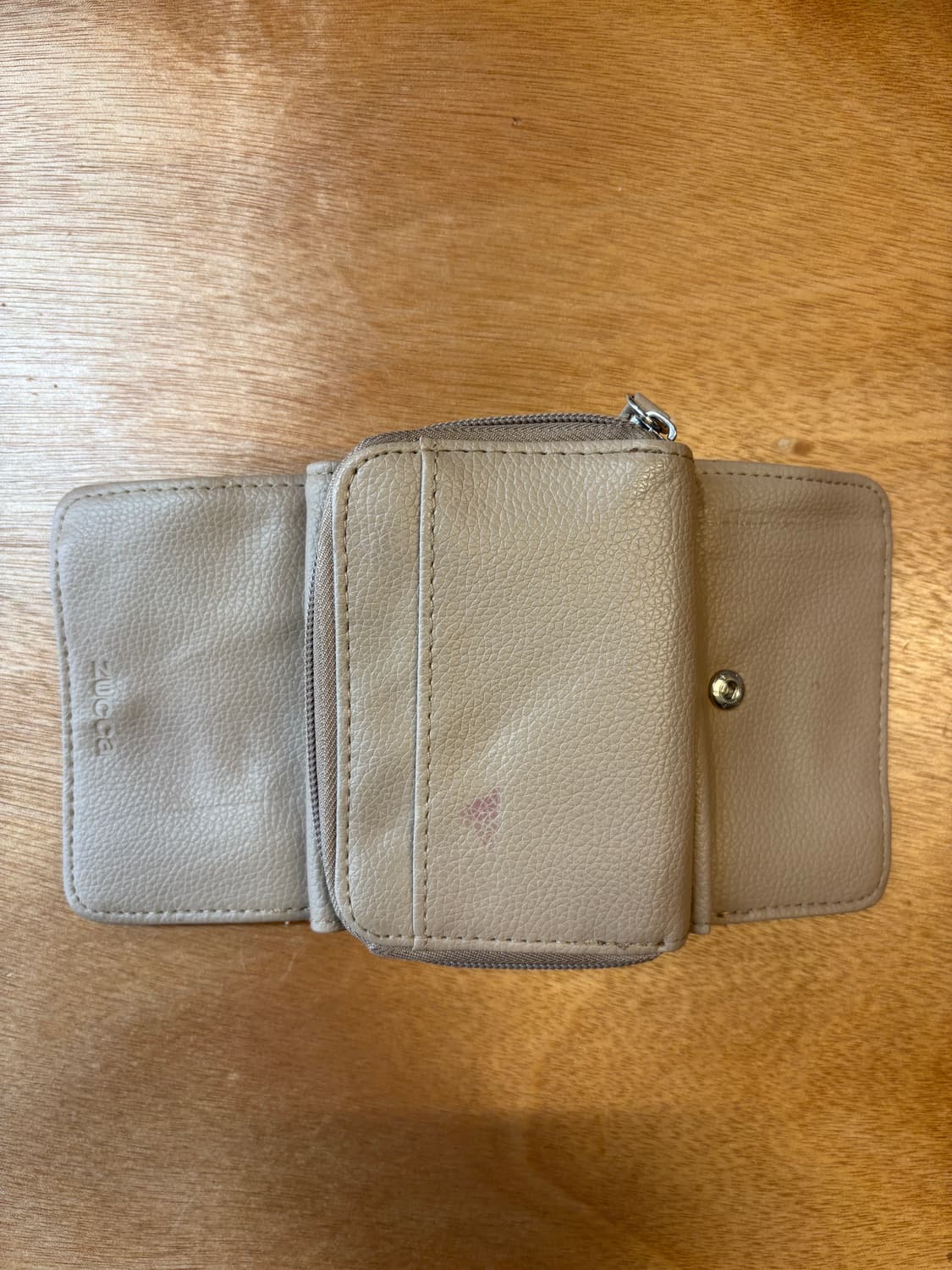 Zucca Light Brown Leather Multi Wallet 상품이미지5