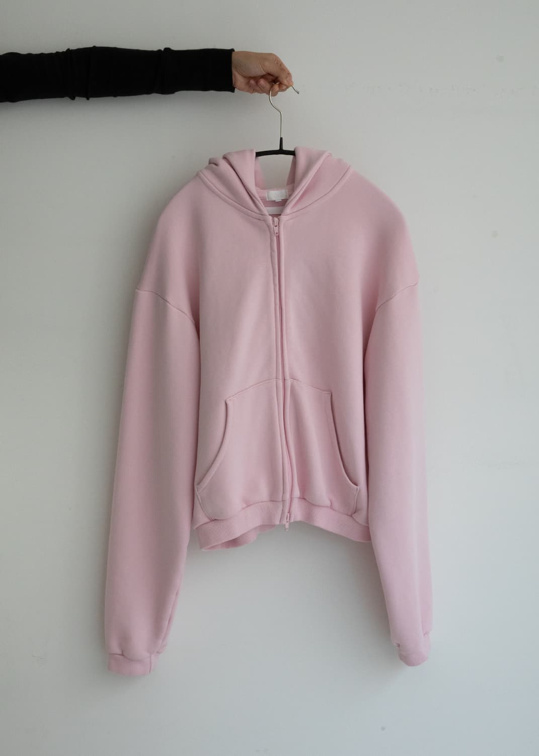 INNIR 253 후드집업 IVEL HOODIE (POWDER PINK) 상품이미지3