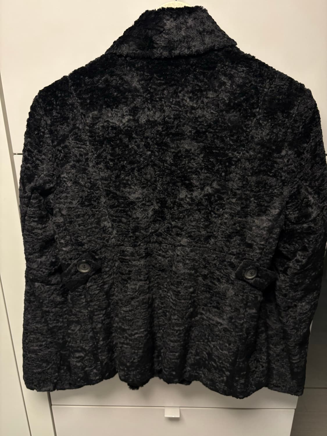 빈티지 Max&Co 막스앤코 블랙 퍼 자켓 44-55 상품이미지3