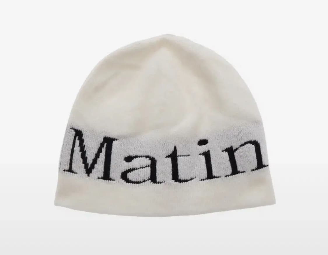 마뗑킴 비니 화이트 색상 상품이미지1