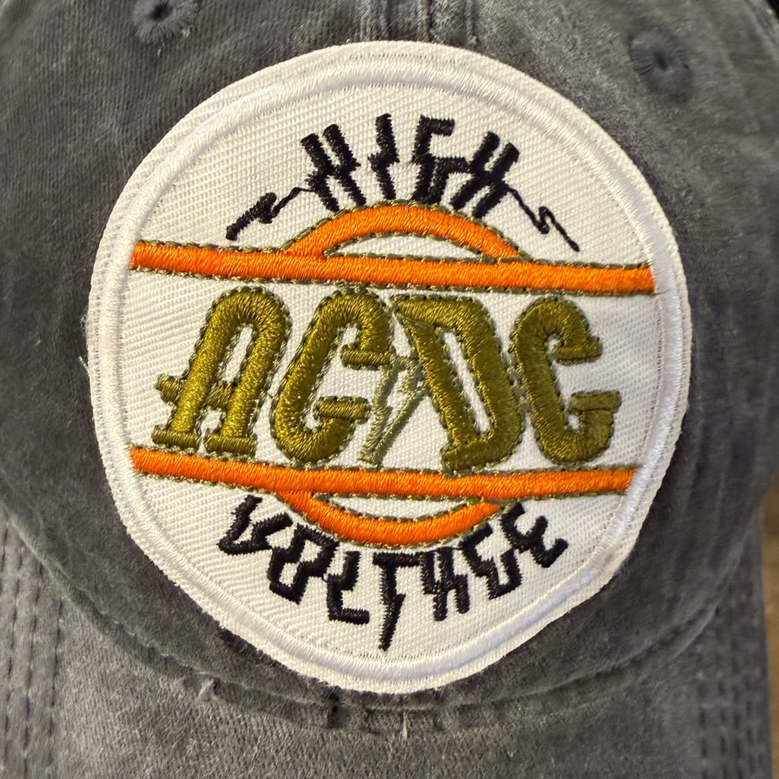 90s USA 빈티지 ACDC 볼캡 야구모자 모자 상품이미지5