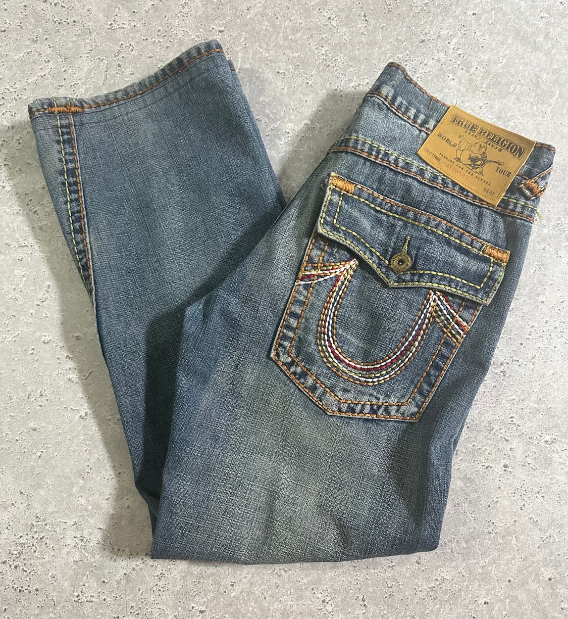 00s TRUE RELIGION 조이 슈퍼 T 데님 팬츠 /711 상품이미지1