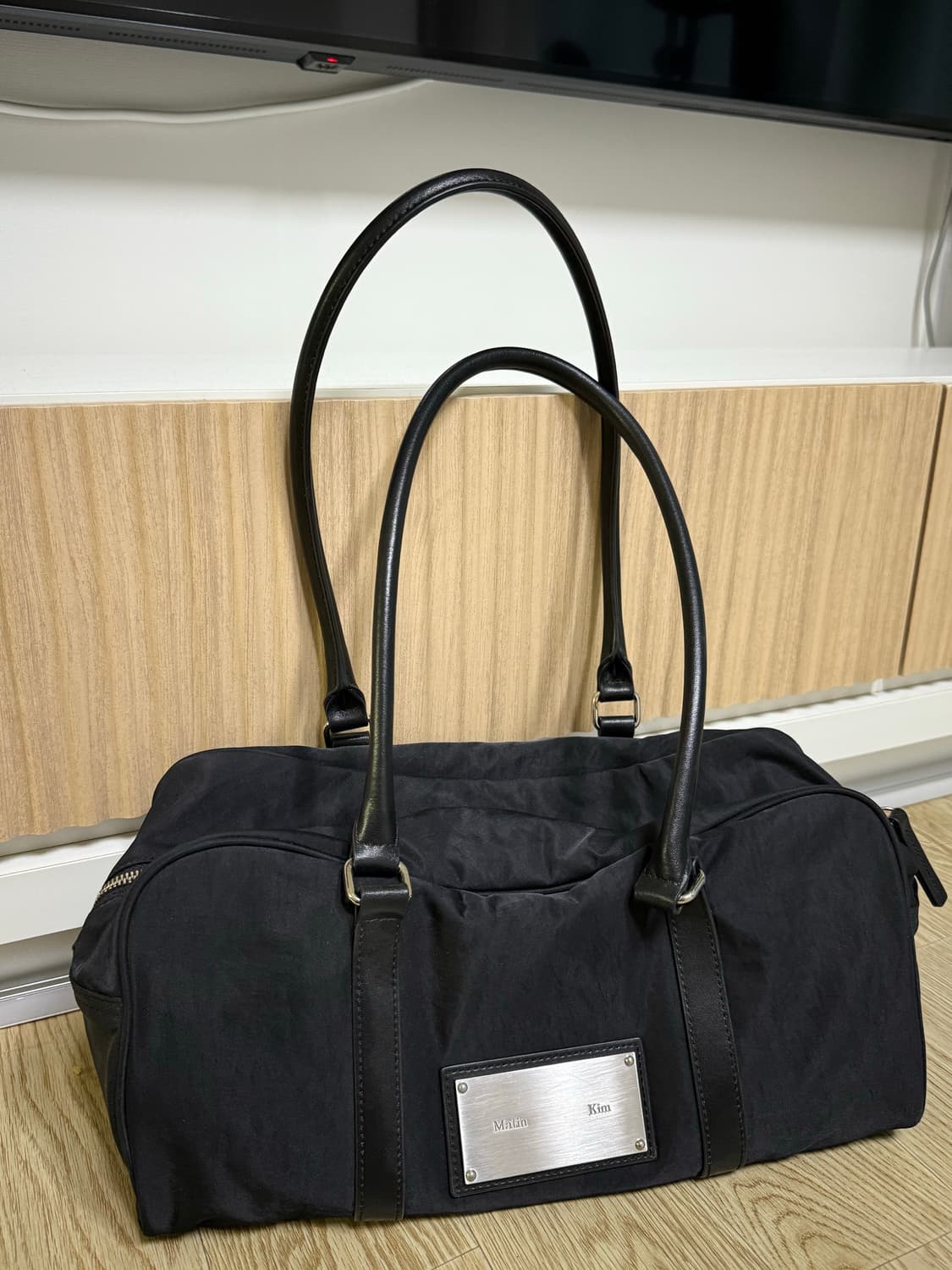 마뗑킴 블랙 숄더백 상품이미지1