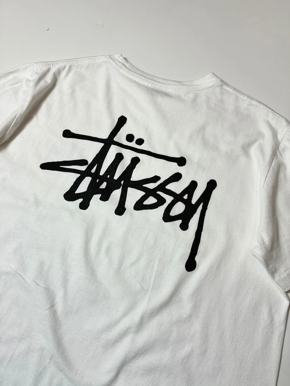 스투시 베이직 로고 코튼 반팔 티셔츠 PN9693 상품이미지2