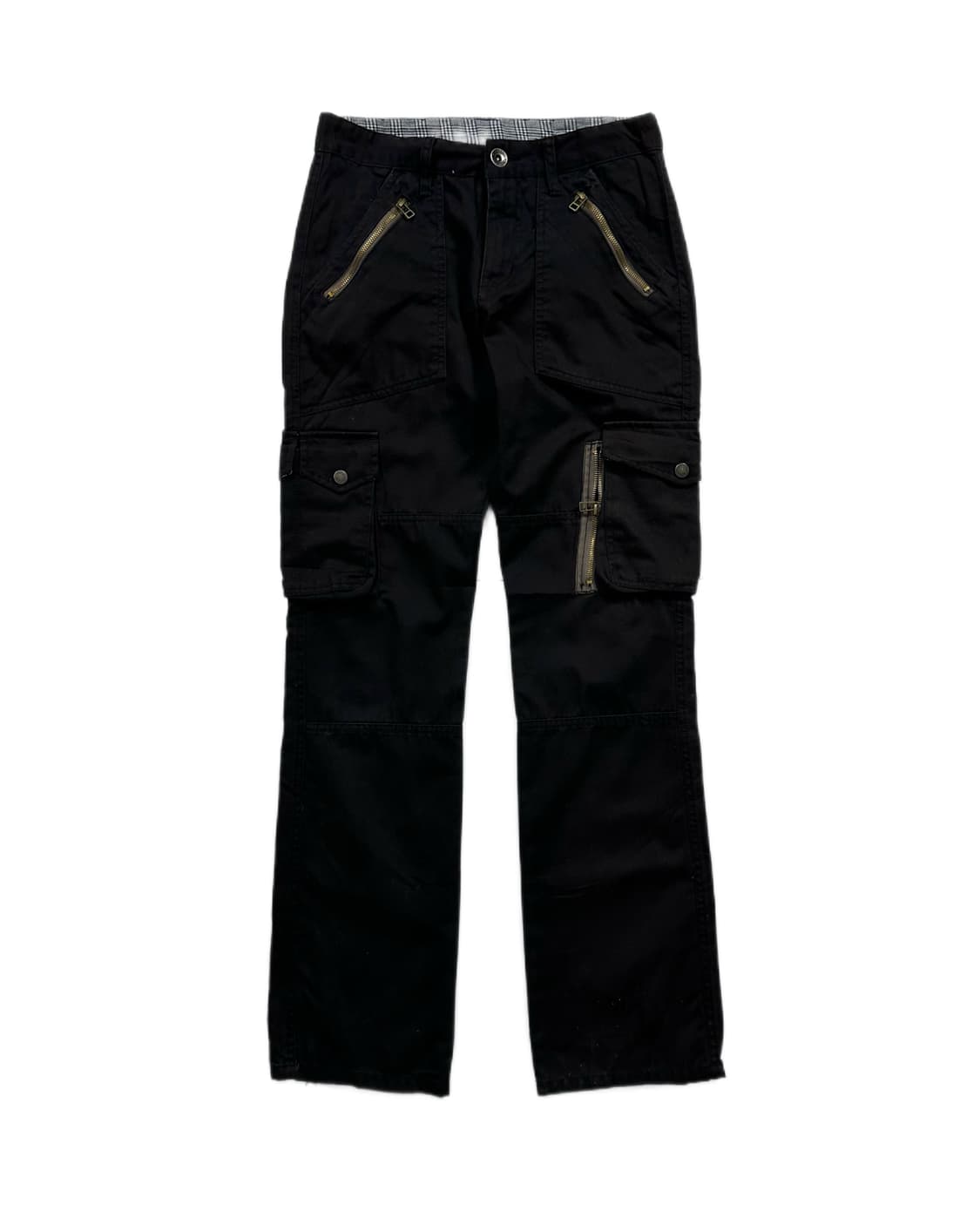 black cargo straight pants 상품이미지2