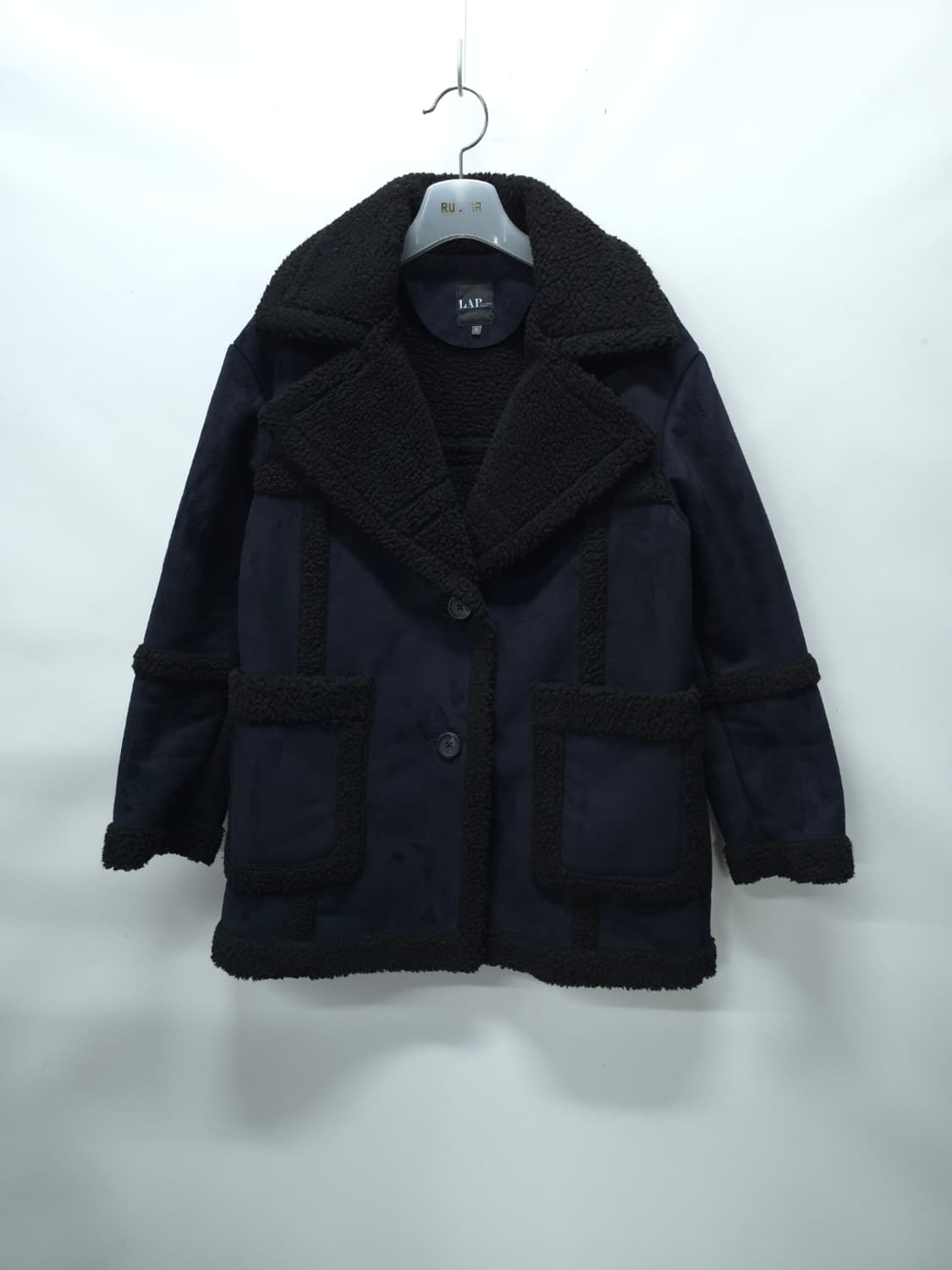 LAP(랩) 여성 무스탕 하프코트 S 상품이미지1