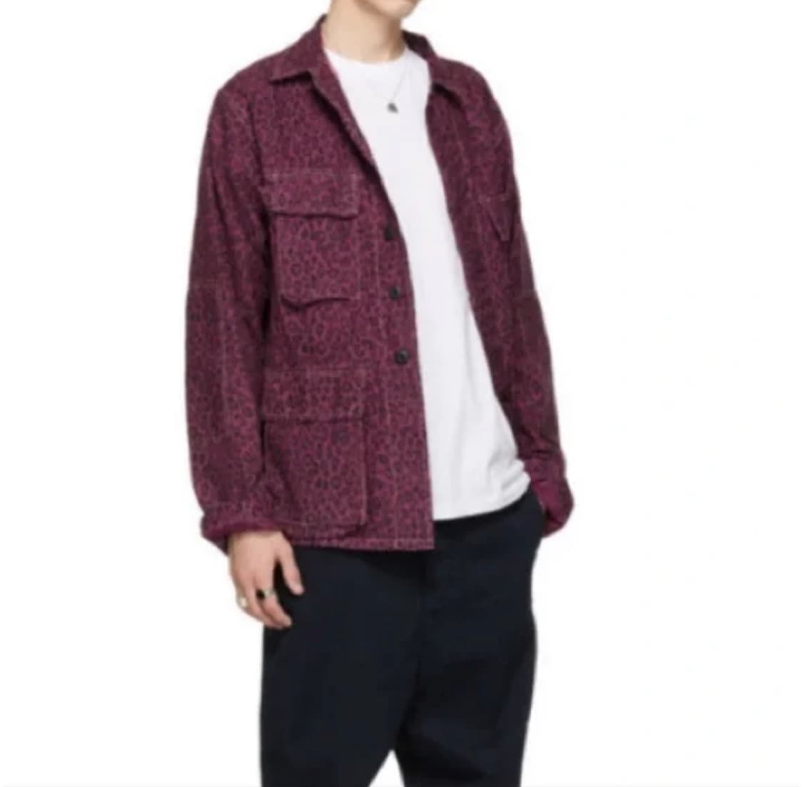 어댑테이션 Adaptation 레오파드 패턴 유틸리티 자켓 상품이미지1