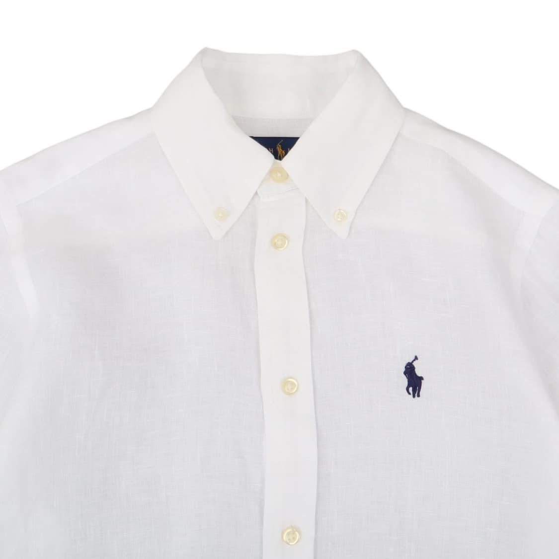 폴로 랄프로렌 화이트 린넨 클래식핏 셔츠 상품이미지2
