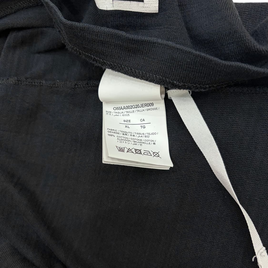 오프화이트 반팔 티셔츠 XL 상품이미지5