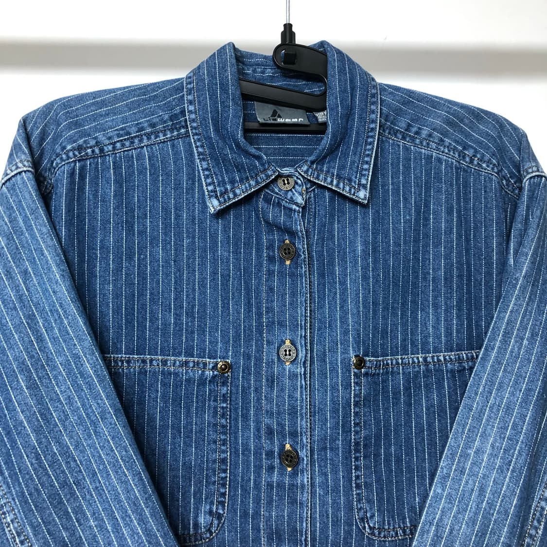 90s LIZ WEAR 리즈웨어 데님셔츠 상품이미지4