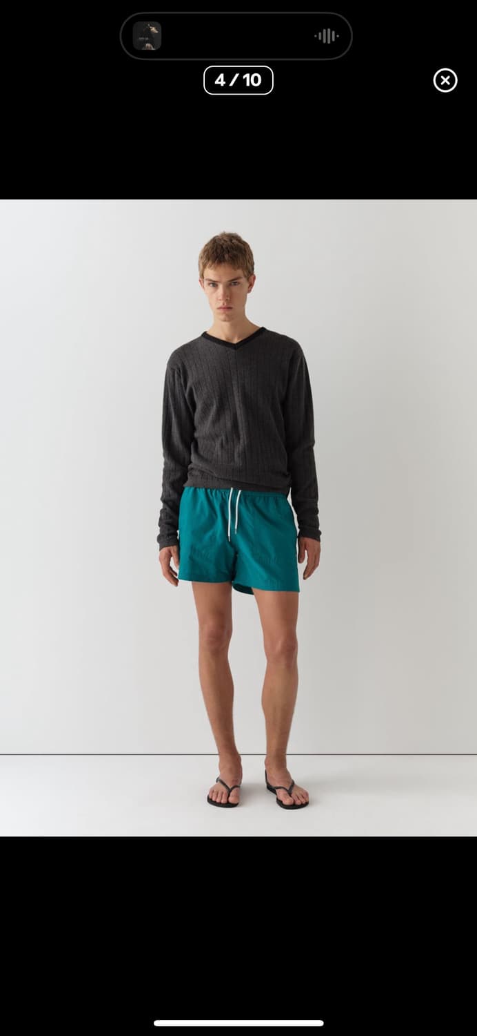 기마구아스 dante 브이넥 니트 L 상품이미지5