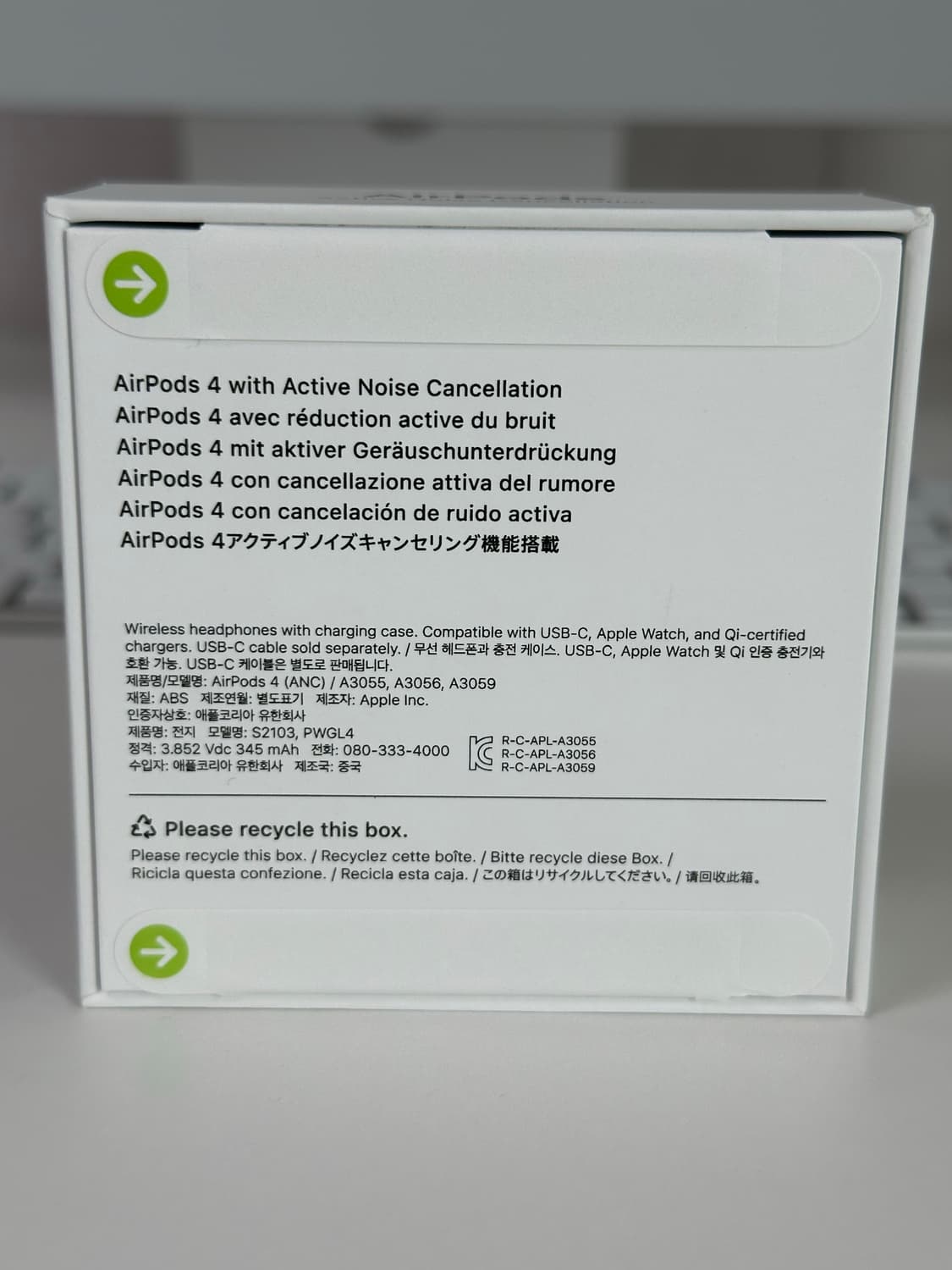 에어팟4 노이즈캔슬링 미개봉 새상품 상품이미지3