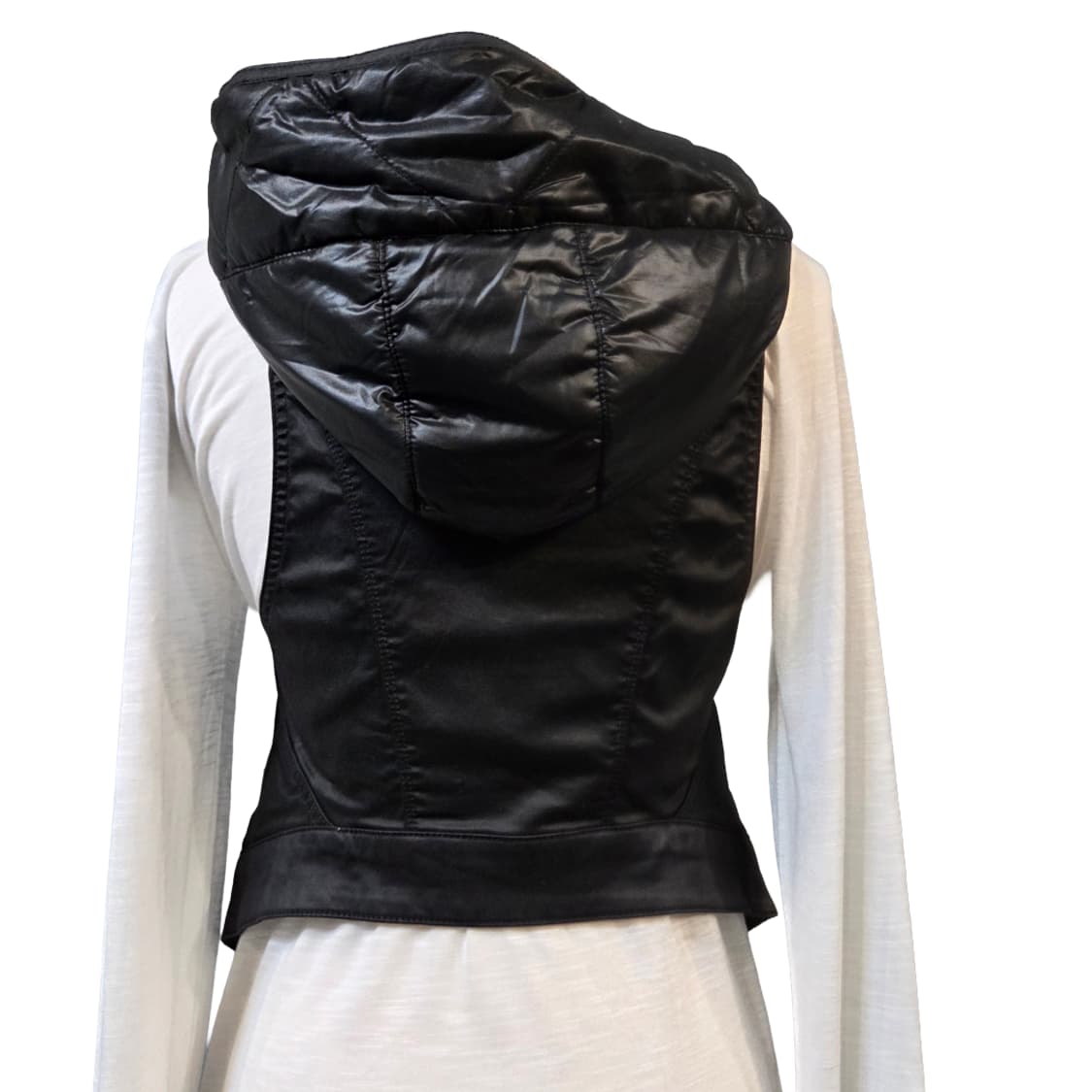 G-Star RAW 블랙 후드 조끼(S)스판 상품이미지3