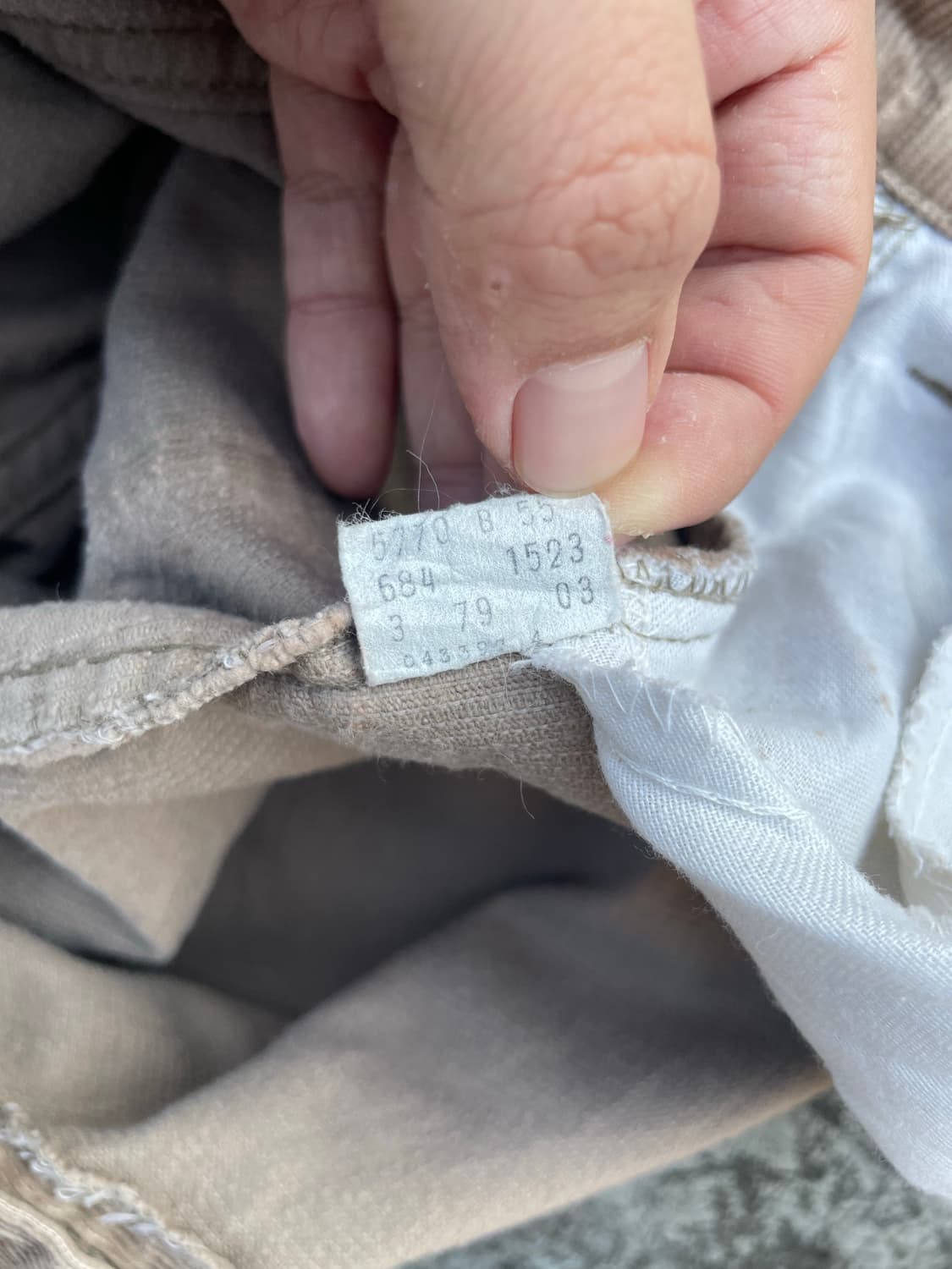 70s 리바이스 화이트탭 코듀로이 684 상품이미지6