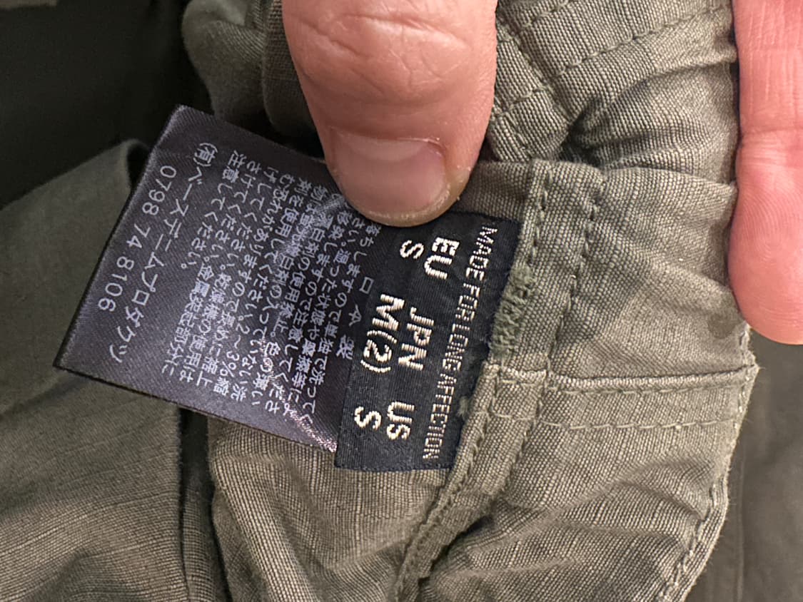 Orslow 오어슬로우 카키 면바지 상품이미지4