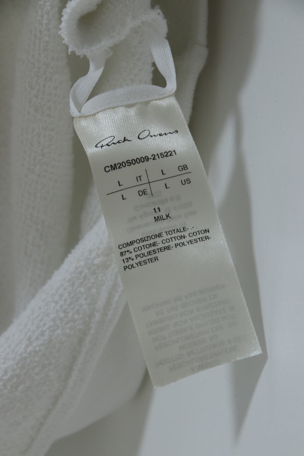 새상품@ 릭오웬스X챔피온 바디수트  상품이미지8