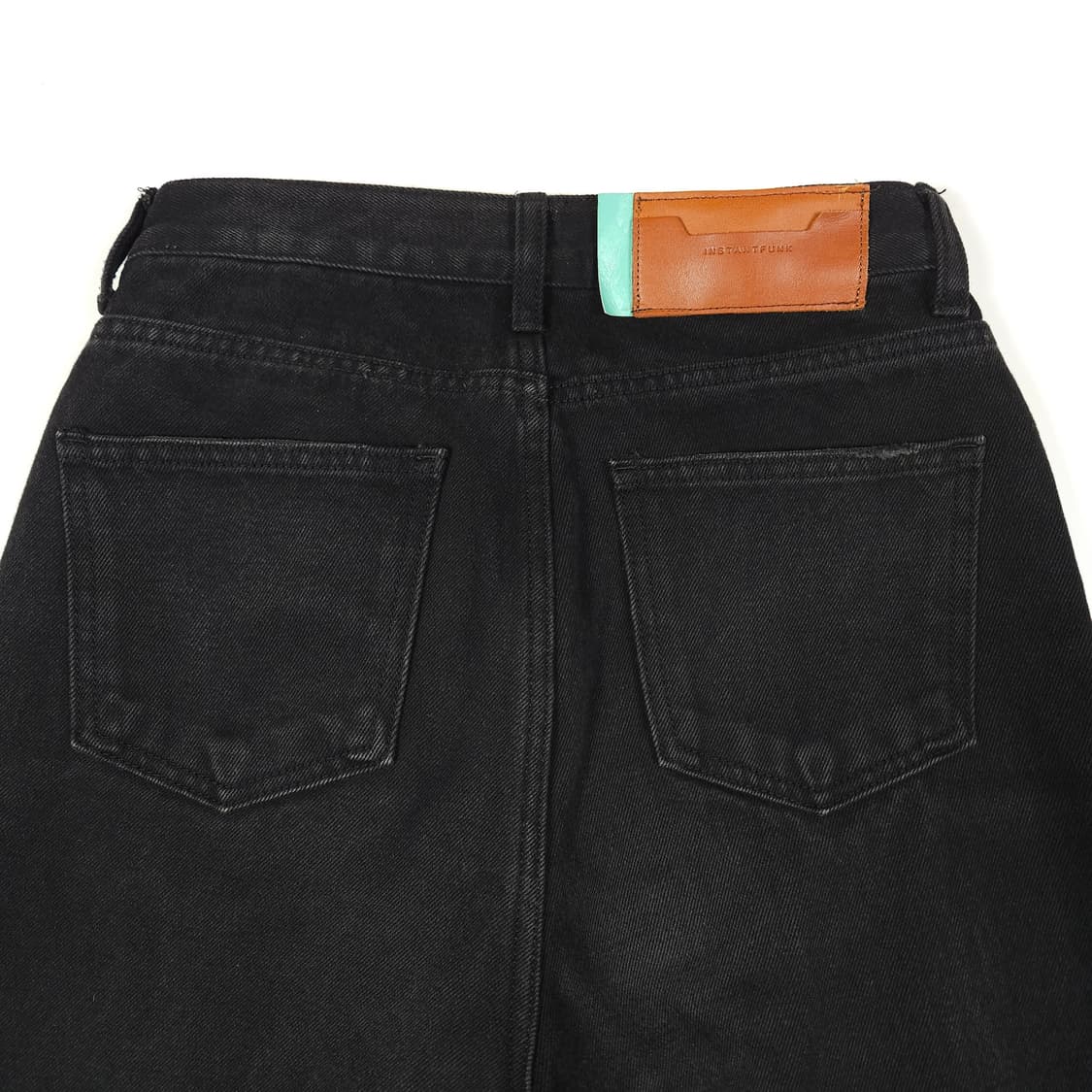 인스턴트펑크 흑청 와이드 데님팬츠  상품이미지3