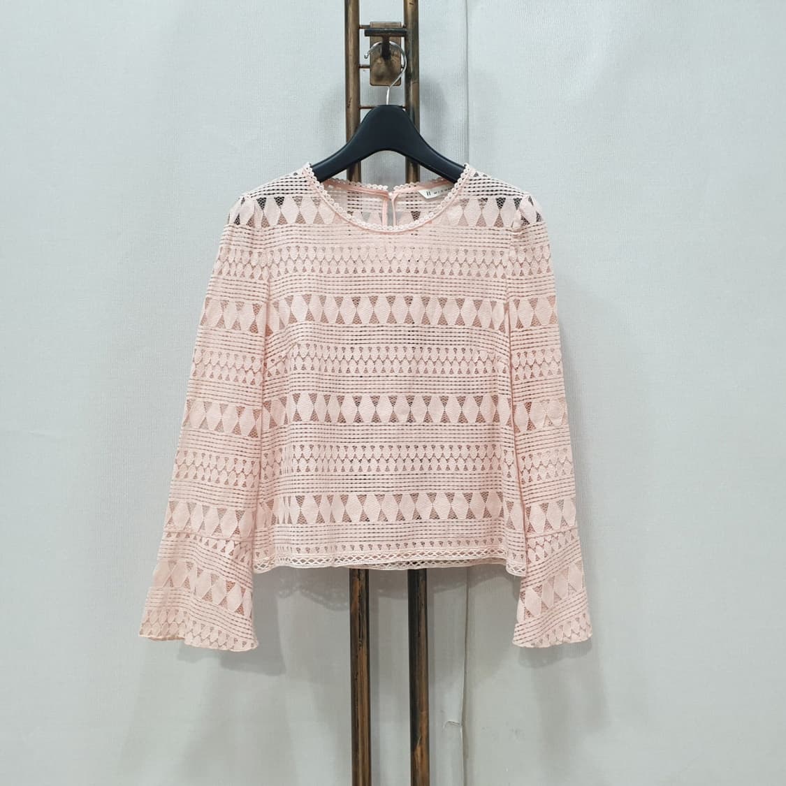 잇미샤 시스루 레이스 블라우스 44 상품이미지1