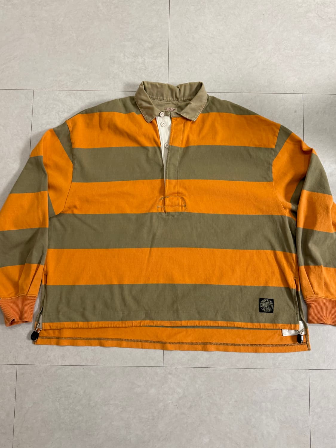 (3) 캐피탈 kapital 스트라이프 럭비티 상품이미지1