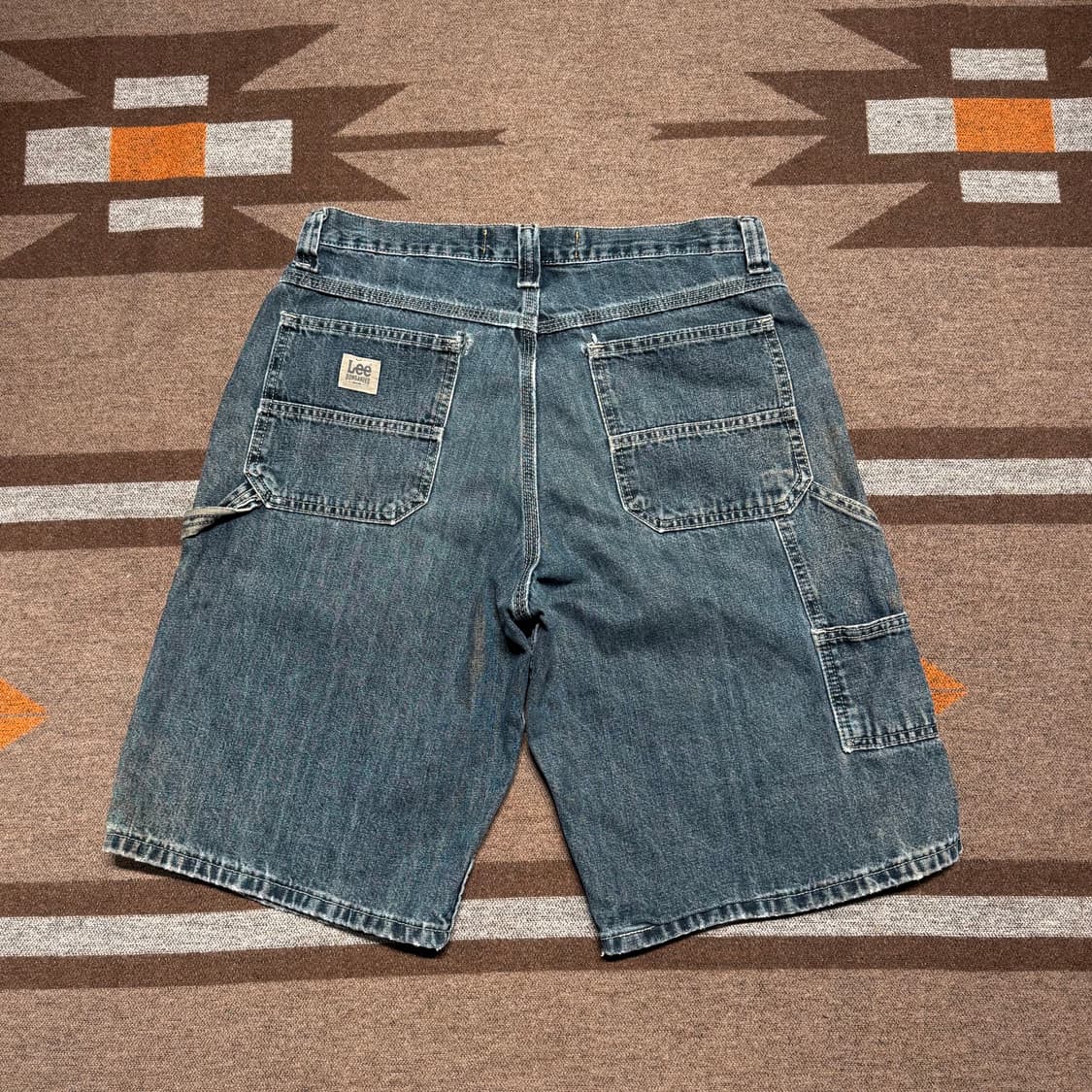 Lee 리 90s 덩가리스 데님 카펜터 쇼츠 반바지 32 상품이미지1