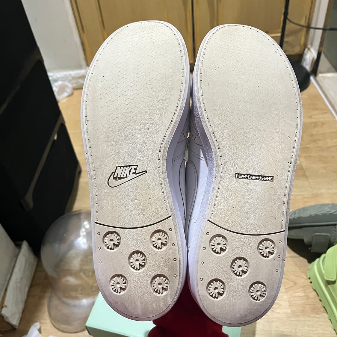 (270mm) 나이키 X 피스마이너스원 권도1 화이트 상품이미지5