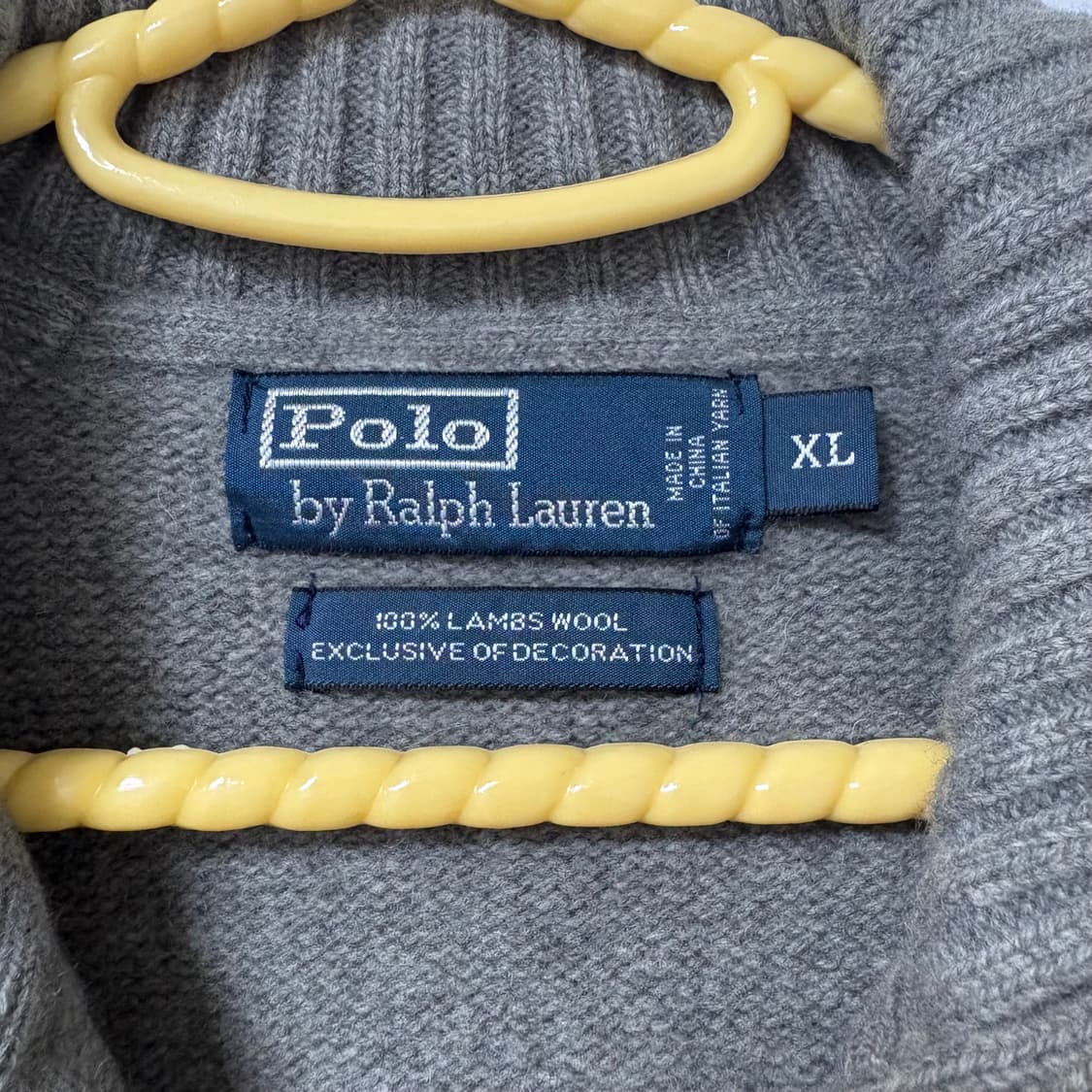대대대장) 폴로 랄프로렌 빅포니 니트집업 상품이미지7