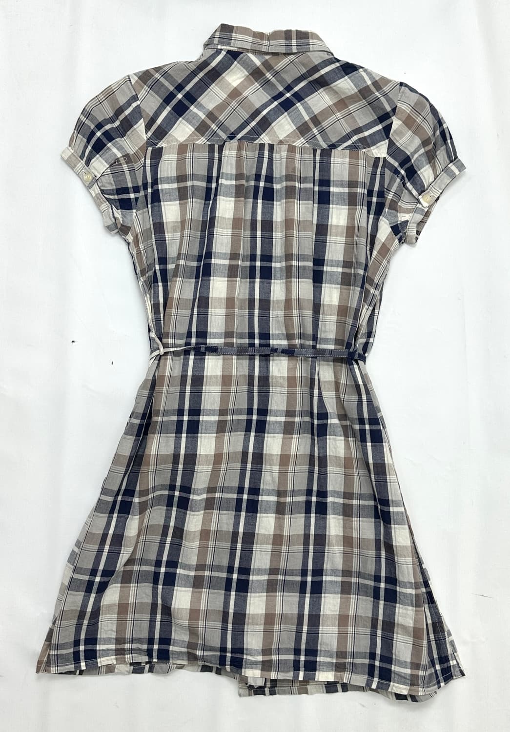 🤍사와코의 러블리 베스트 코디세트🤍 체크 원피스 조끼 퍼프  상품이미지4