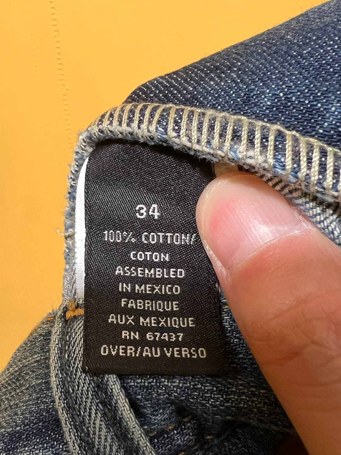 00s [34x32] 랄프로렌 폴로 진 데님 청바지 BRIXTON 상품이미지5