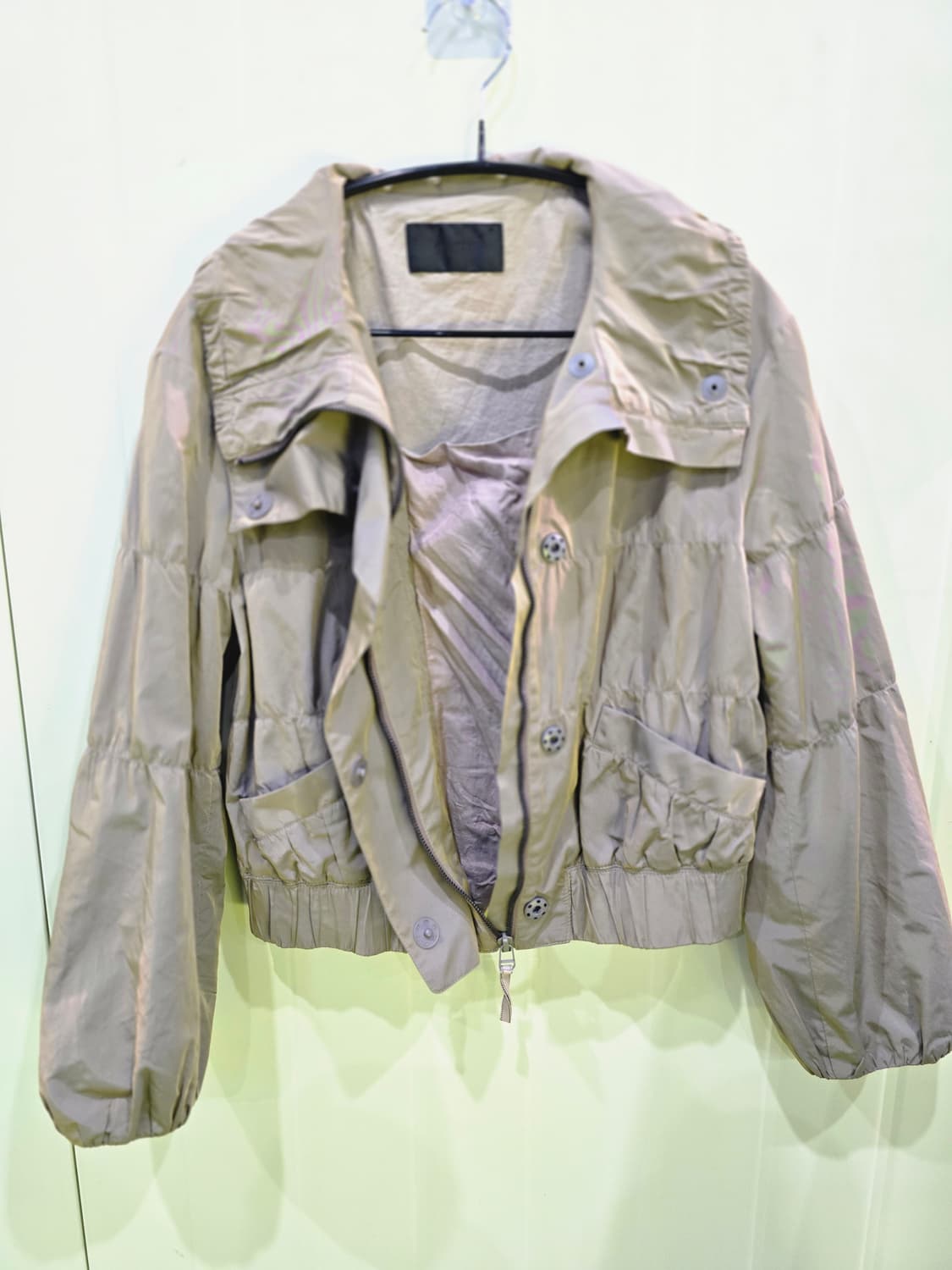 시스템 벌룬핏 크롭 점퍼 상품이미지9