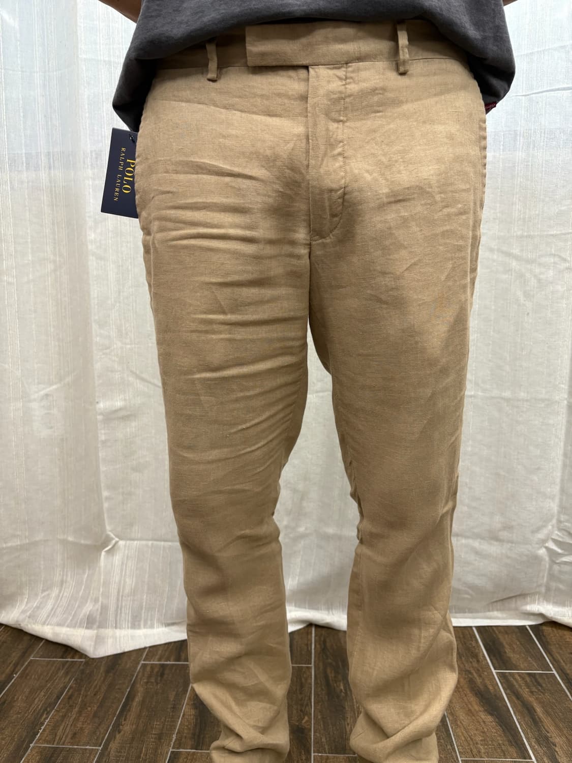 폴로 랄프로렌 치노 린넨 팬츠 상품이미지1