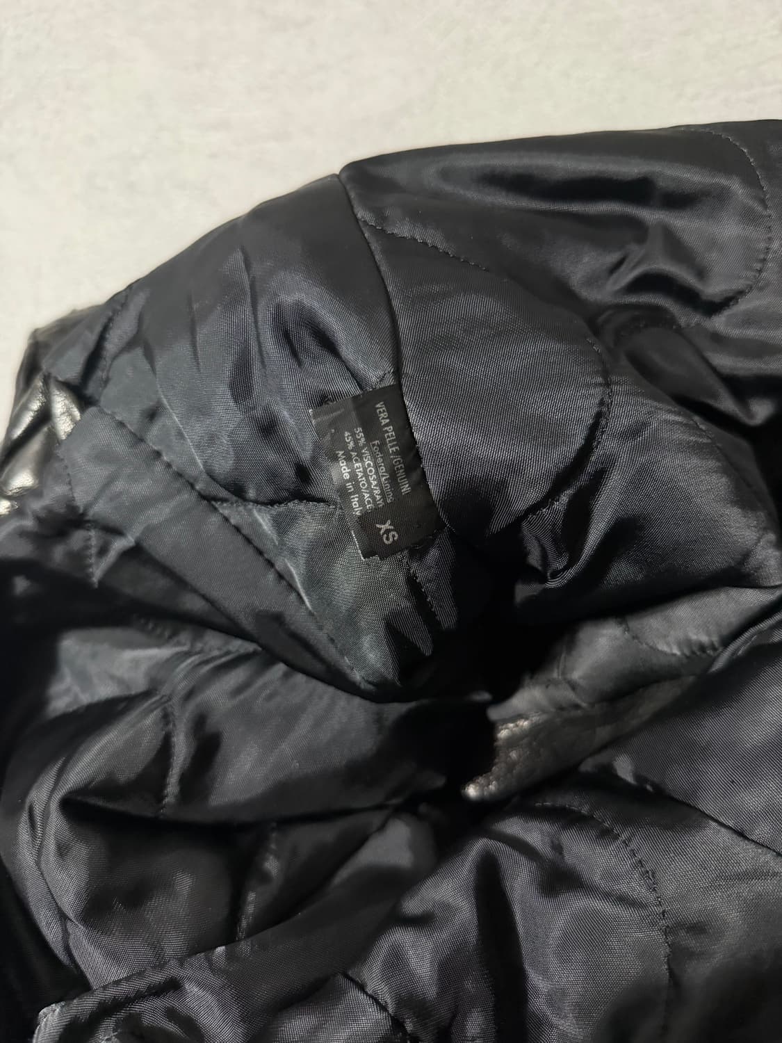 닐바렛 버팔로 멀티지퍼 레더자켓 상품이미지9