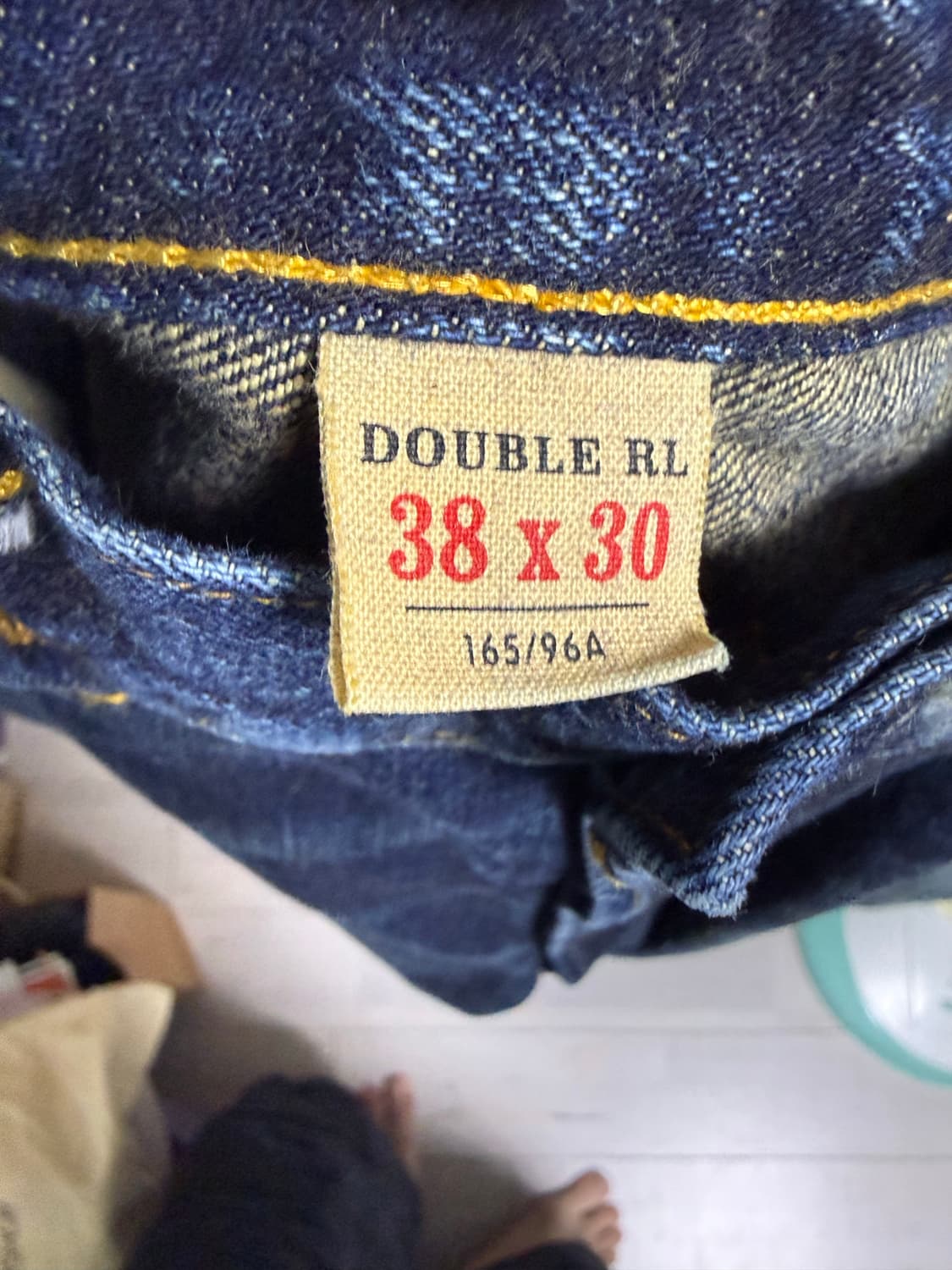 Rrl five pocket selvedge denim 상품이미지6