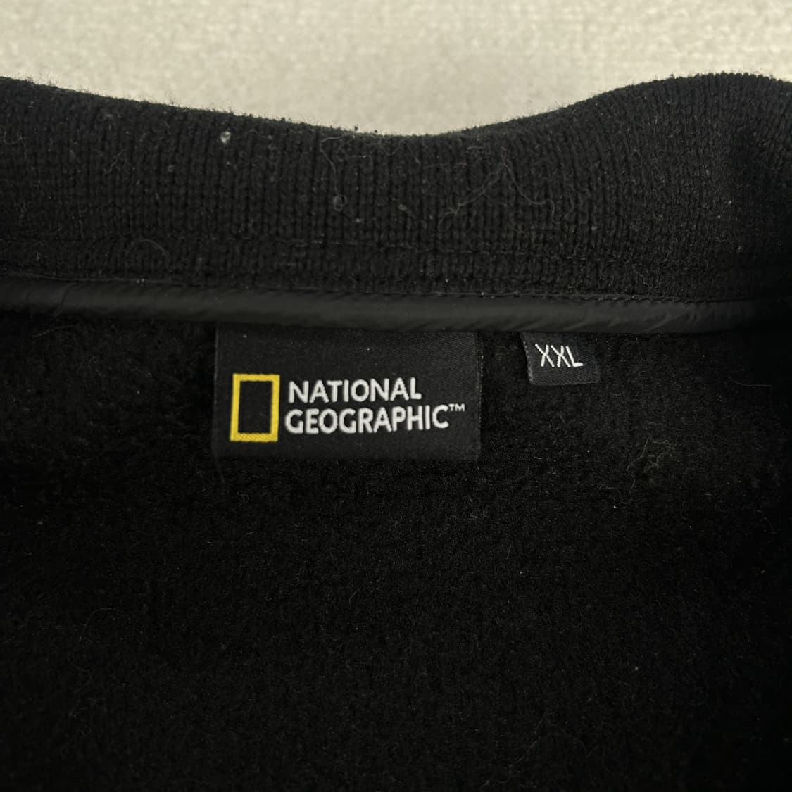 내셔널지오그래픽 블랙 패딩 자켓 2XL 상품이미지2