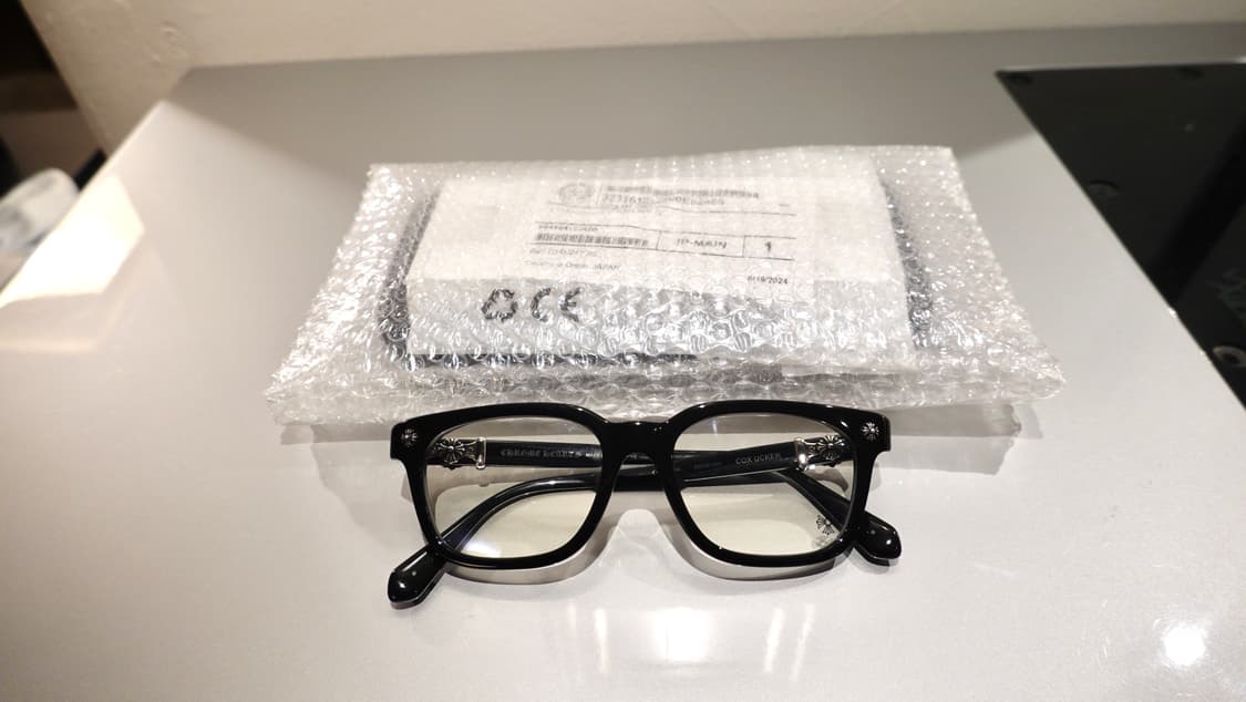 크롬하츠 콕스어커 블랙/실버 안경 상품이미지2