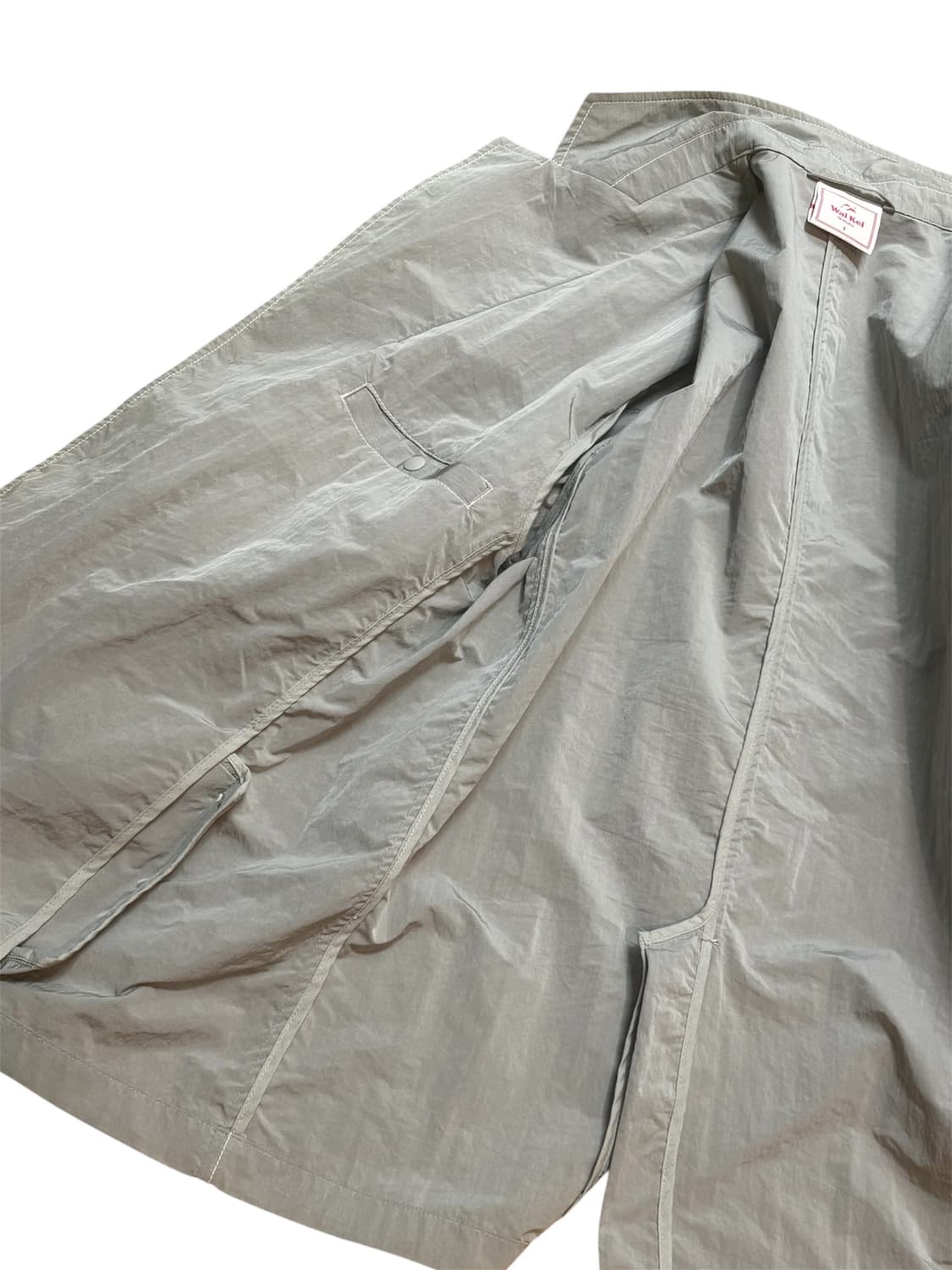 와이케이(WAIKEI)스티치 나일론 블레이저 상품이미지6