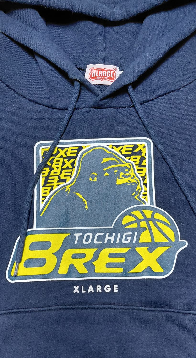 X-LARGE  후드티 네이비 (S) 상품이미지2