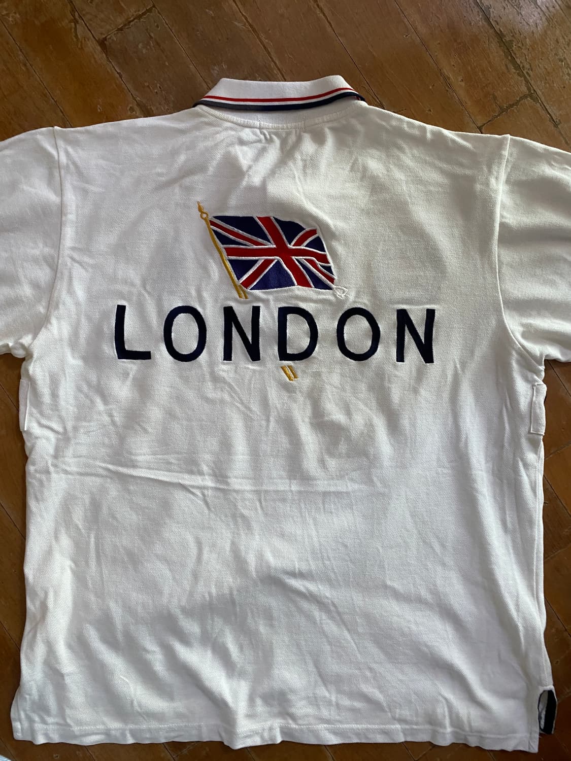 폴로 랄프로렌 런던 올림픽팀 화이트 카라티 105~110 상품이미지8