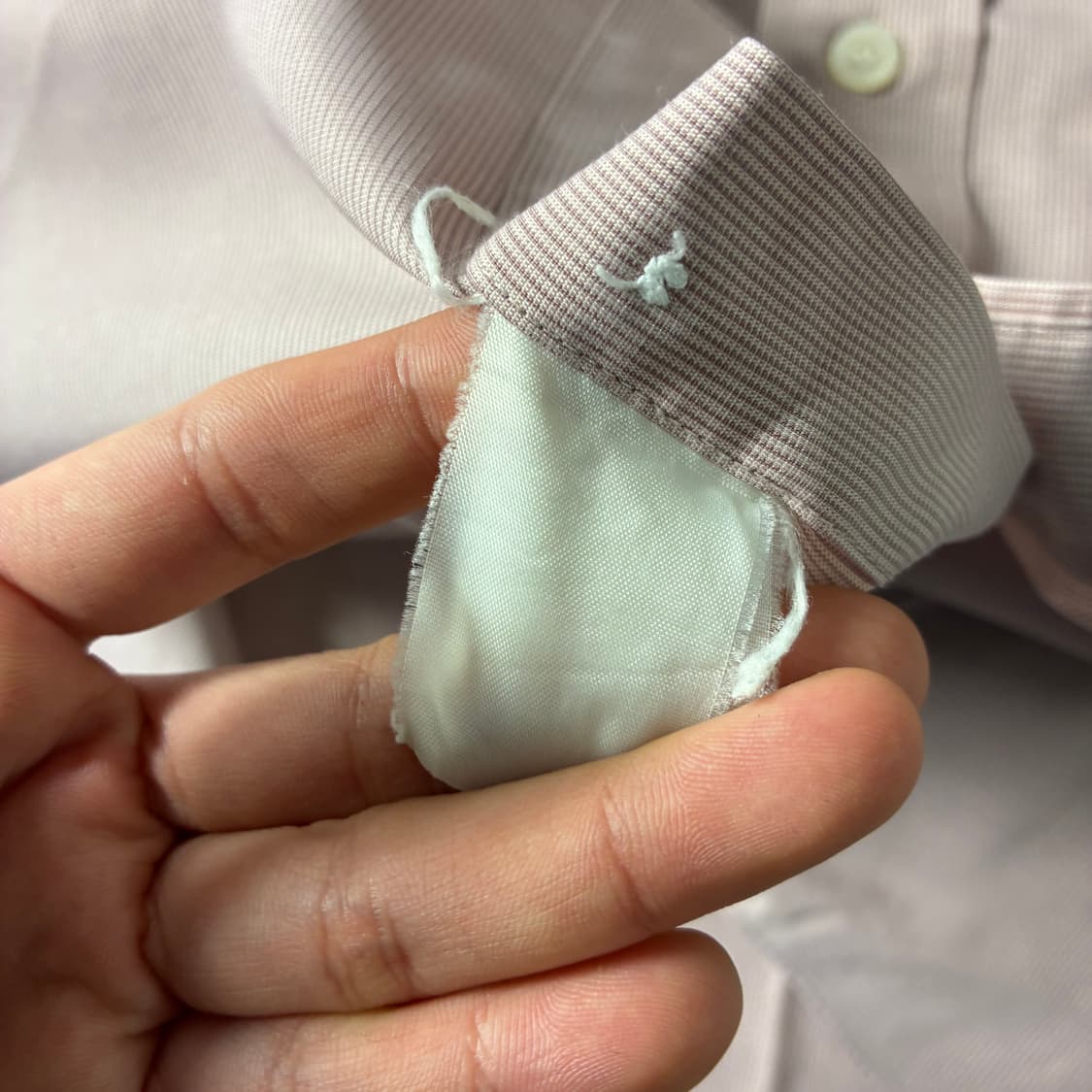 Yves Saint Laurent  입생로랑 자수 핑크 셔츠  상품이미지6