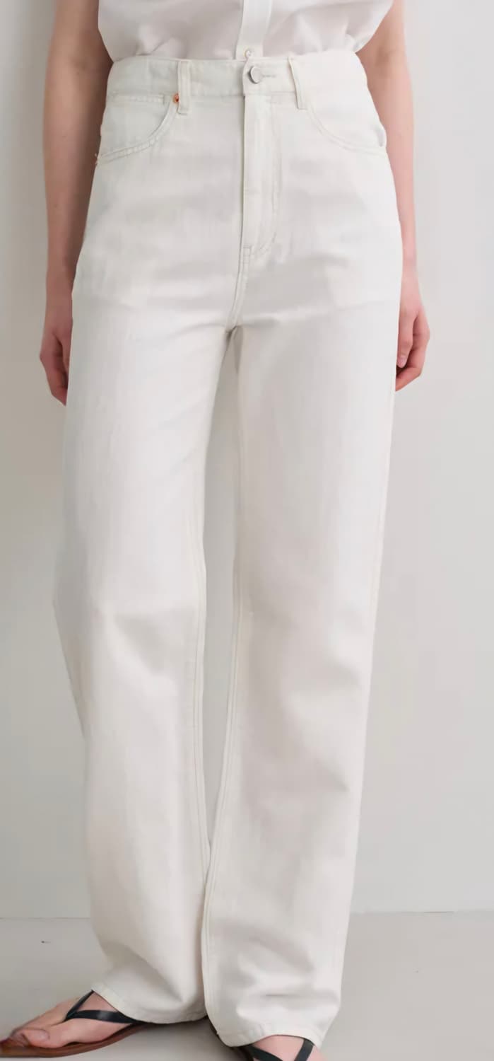 [M] LE(르) L'ESSENCE 와이드 데님 팬츠 상품이미지1