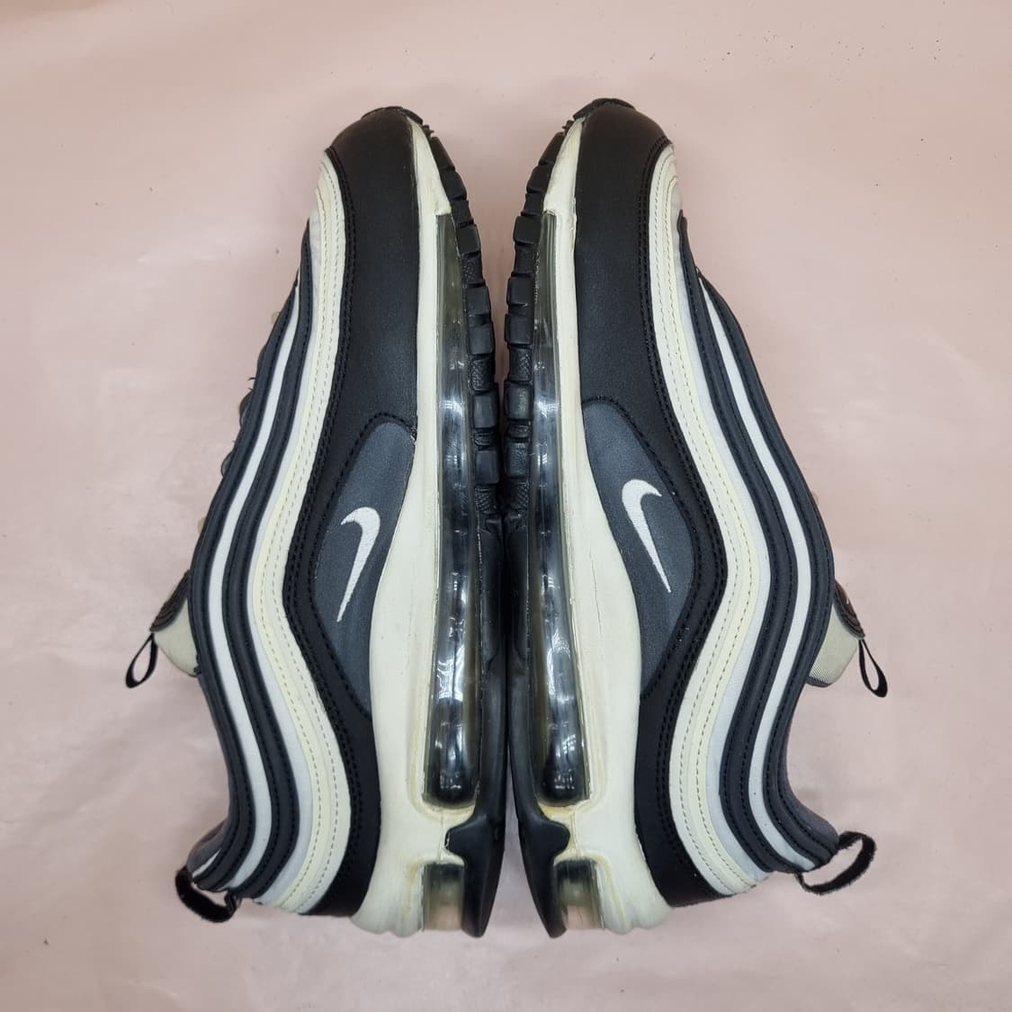 나이키 에어맥스 97 블랙 팬텀 남성 운동화 265 상품이미지5